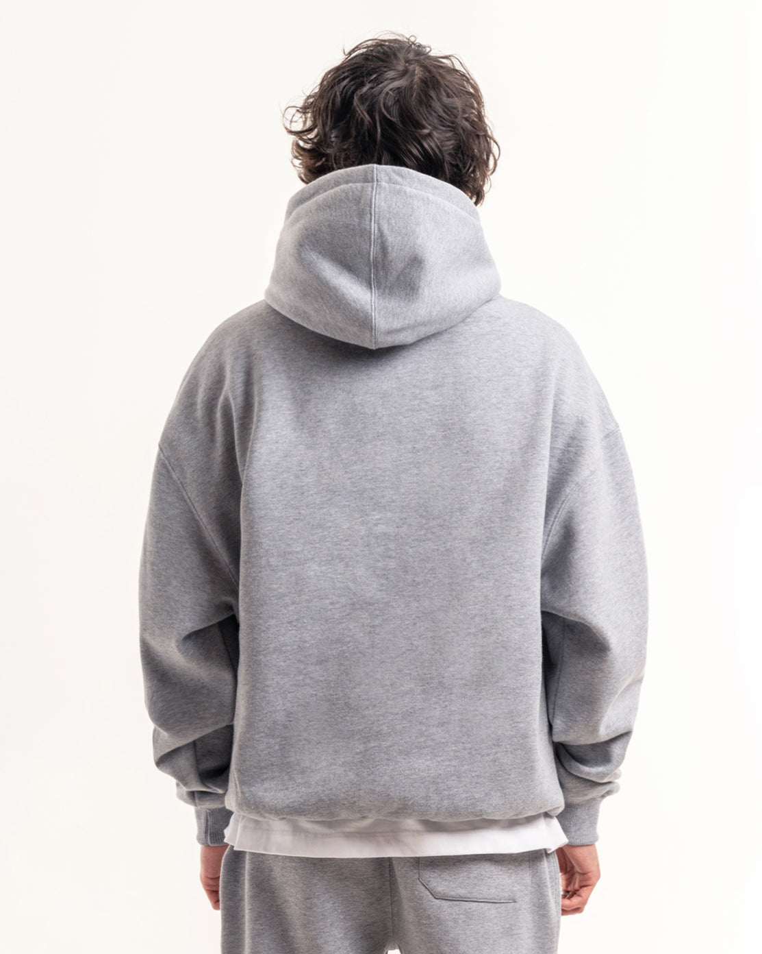 TONES® GREY MARL HOODIE