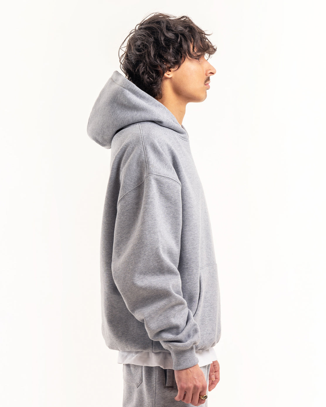 TONES® GREY MARL HOODIE