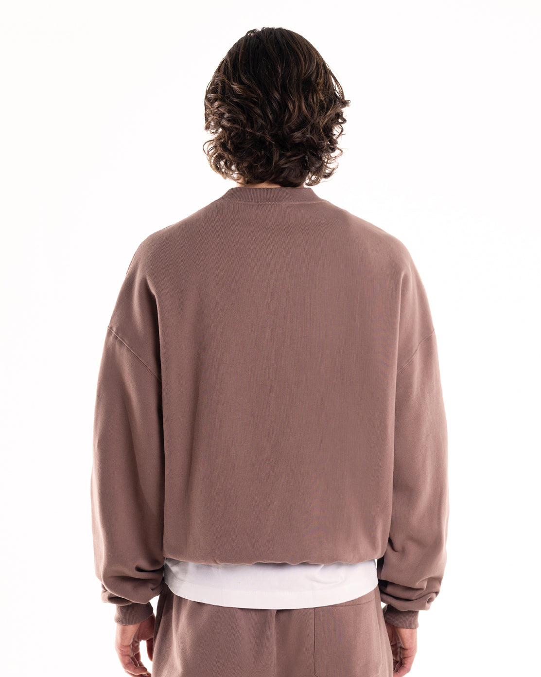 TONES® DEEP TAUPE CREWNECK