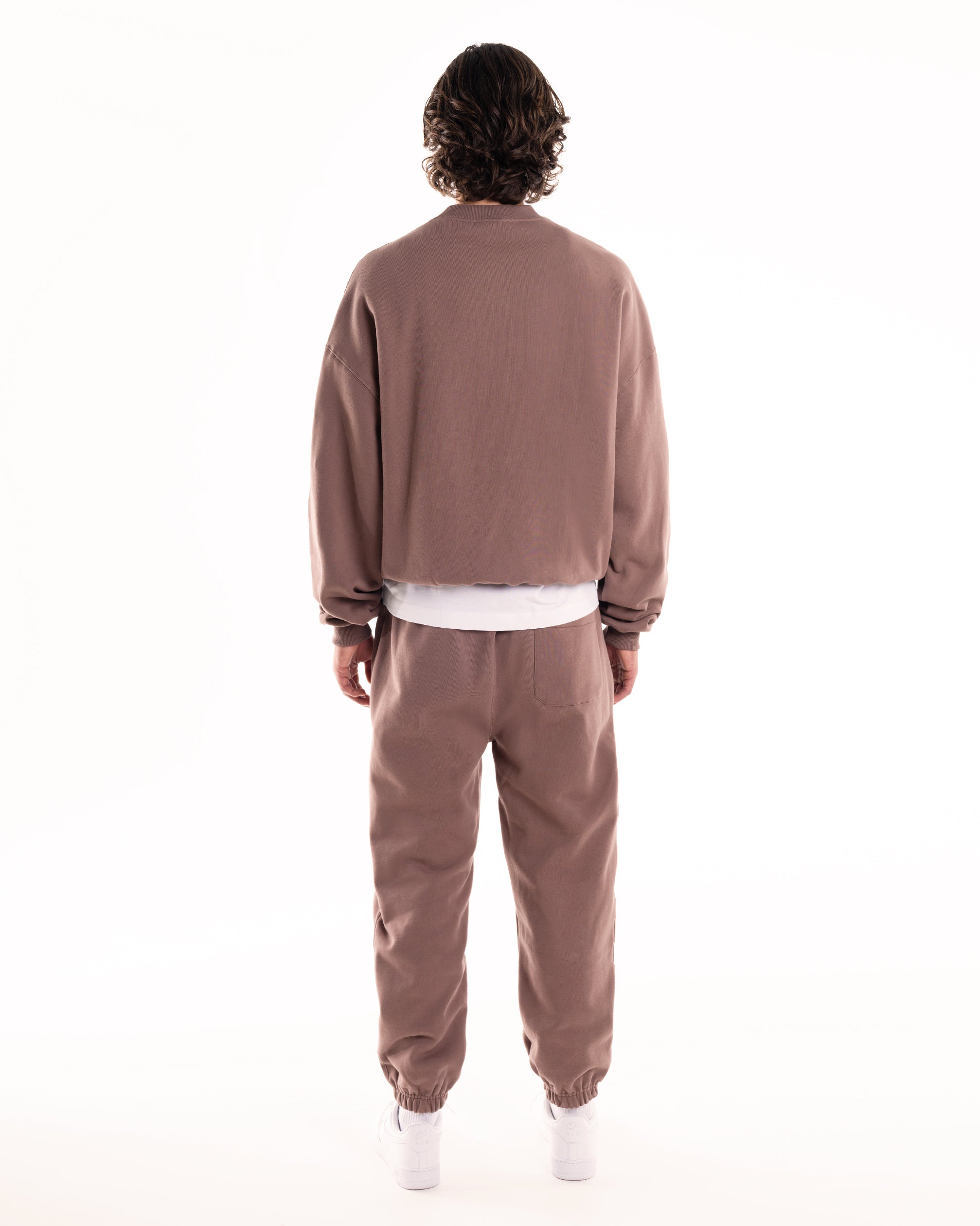 TONES® DEEP TAUPE CREWNECK