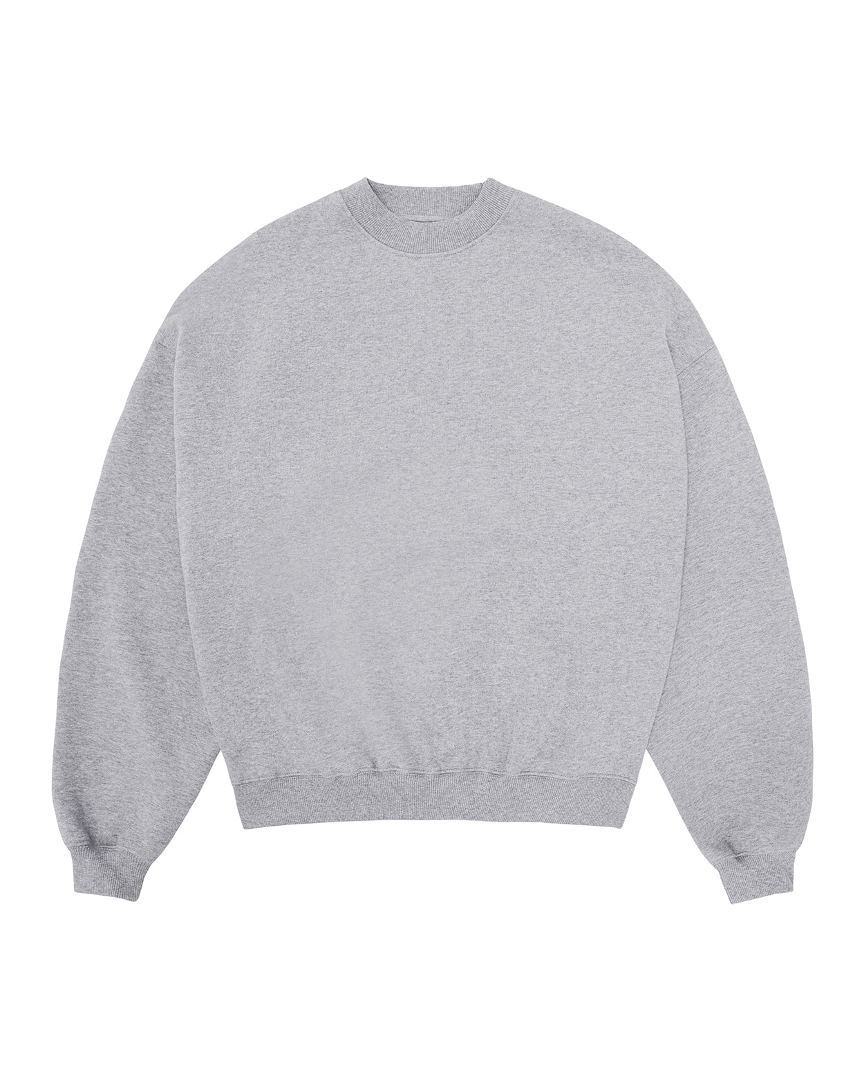 TONES® GREY MARL CREWNECK